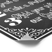 Gästebuch für Hochzeitspaziergänge im Foto (Ecke)