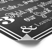 Gästebuch für Hochzeitspaziergänge im Foto (Ecke)