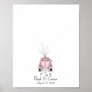 Gästebuch für Hochzeitswagen