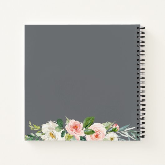 Gästebuch für kleine Elefanten Notizblock (Rückseite)