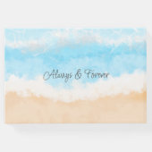 Gästebuch für Küstenhochzeiten (Rückseite)