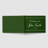 Gästebuch für Minimalistisches, individuelles Beil (Voll)