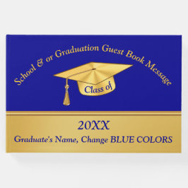 Gästebuch für personalisierte Graduierungspartei