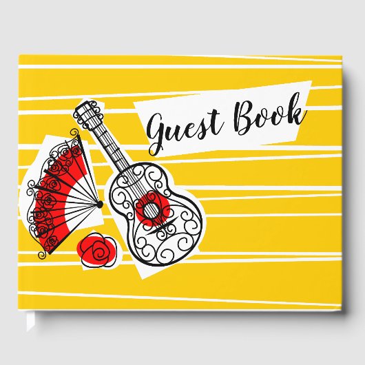 Gästebuch für spanische Souvenirs (Vorderseite)