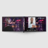 Gästebuch für Trauerfeier Drummer (Voll)