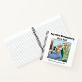 Gästebuch für unglaublich witzig Geburtstagsparty Notizblock (Innenseite)