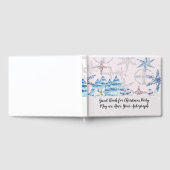 Gästebuch für Weihnachten Party mit Snowmen (Voll)