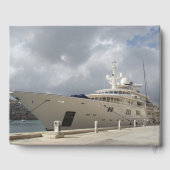 Gästebuch für Yacht-Fotos (Rückseite)