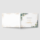 Gästebuch Geburtstag Eukalyptus Grüne (Voll)