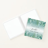 Gästebuch Geburtstag Eukalyptus Grünwald Notizblock (Innenseite)