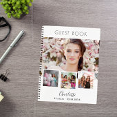 Gästebuch Geburtstagskollektion mit weißem Foto Notizblock
