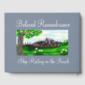 Gästebuch "Geliebte Erinnerung" (Rückseite)