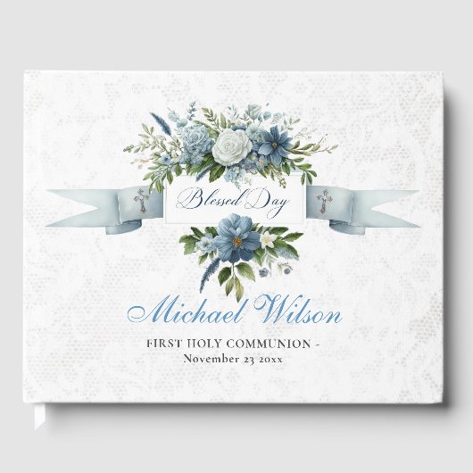 Gästebuch "gesegneter Tag" (Vorderseite)