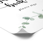 Gästebuch Green Delight Eukalyptus Sign (Ecke)