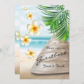 Gästebuch - Hochzeit am Strand (Vorne/Hinten)