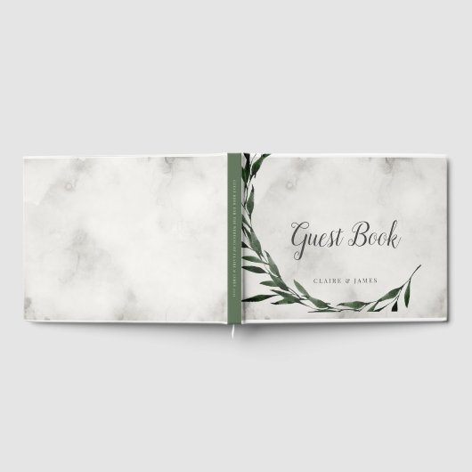 GÄSTEBUCH, Hochzeit "CLASSIC RUSTIC" Gästebuch (Voll)