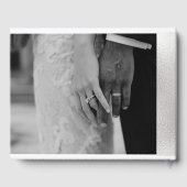 Gästebuch Hochzeit Silver Lining (Rückseite)