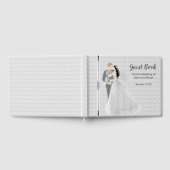 Gästebuch Illustriert Bride & Groom (Voll)