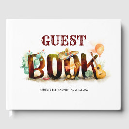 Gästebuch im mexikanischen Stil für jeden Anlass o