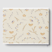 Gästebuch in Earth Tones (Rückseite)