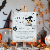Gästebuch Little Boo Baby Dusche Halloween