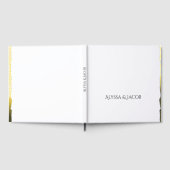 Gästebuch mit Büttenrandfolie (Voll)
