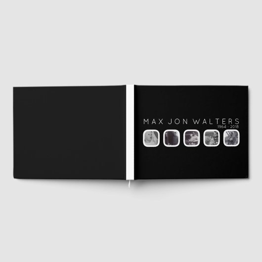 Gästebuch mit fünf Fenstern (Voll)