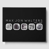 Gästebuch mit fünf Fenstern (Vorderseite)