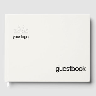 Gästebuch mit Logo Hostel Bed & Breakfast Info