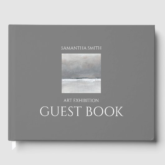 Gästebuch Moderner Kunstausstellung (Vorderseite)