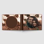 Gästebuch Moody Brown Elegante Foil Guestbooks (Voll)