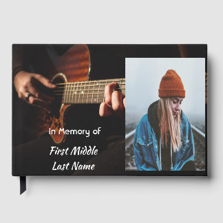 Gästebuch Musiker Gitarrenspieler Musik