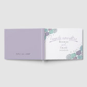 Gästebuch nach Seashells Lilac Blue (Voll)
