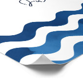 Gästebuch nautischer Hochzeitsanker (Ecke)