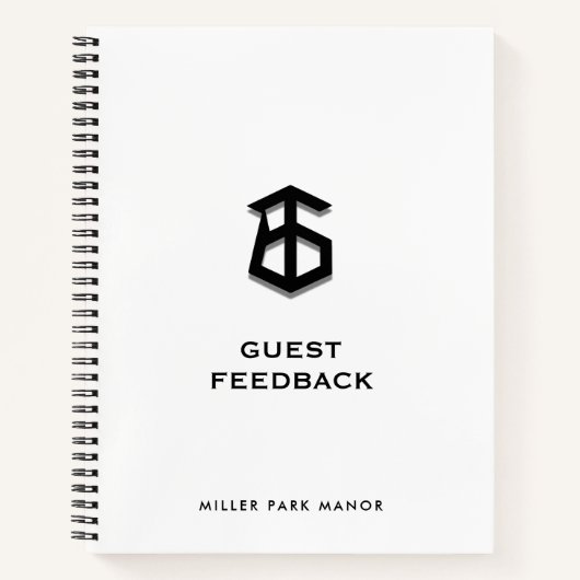 Gästebuch Notizblock (Vorderseite)