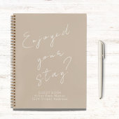 Gästebuch Notizblock