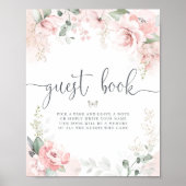 Gästebuch-Party Poster (Vorne)