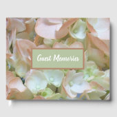 Gästebuch - Peach Hydrangea (Vorderseite)