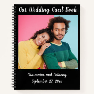 Gästebuch Personalisiert Wedding Couple Notizblock