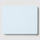 Gästebuch Powder Blue Simplicity (Rückseite)