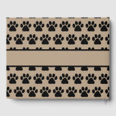 Gästebuch - Puppy Paw Prints (Rückseite)