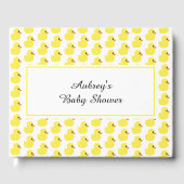 Gästebuch "Rubber Ducky" (Vorderseite)