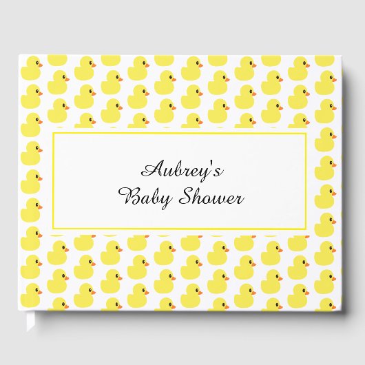 Gästebuch "Rubber Ducky" (Vorderseite)