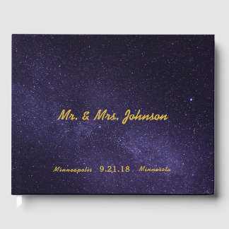 Gästebuch - Starry Night Wedding II