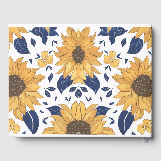 Gästebuch Sunflower (Rückseite)