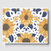 Gästebuch Sunflower (Vorderseite)