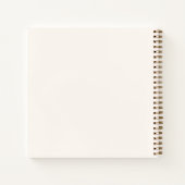 Gästebuch Taufe Rosa-Bug Notizblock (Rückseite)