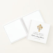 Gästebuch über das Blumenkreuz Notizblock (Innenseite)