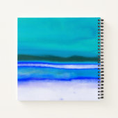 Gästebuch Urlaub Rental Beach House Ocean Blue Notizblock (Rückseite)