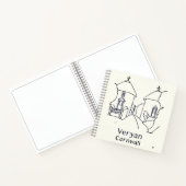 Gästebuch Veryan Round Houses Notizblock (Innenseite)